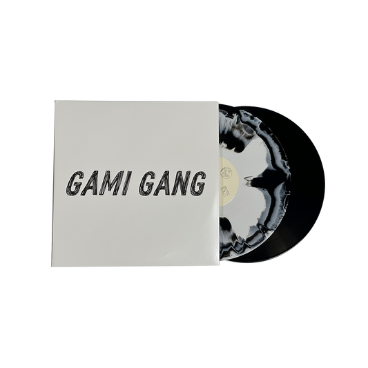 Gami Gang 2XLP - White w/Black & Black