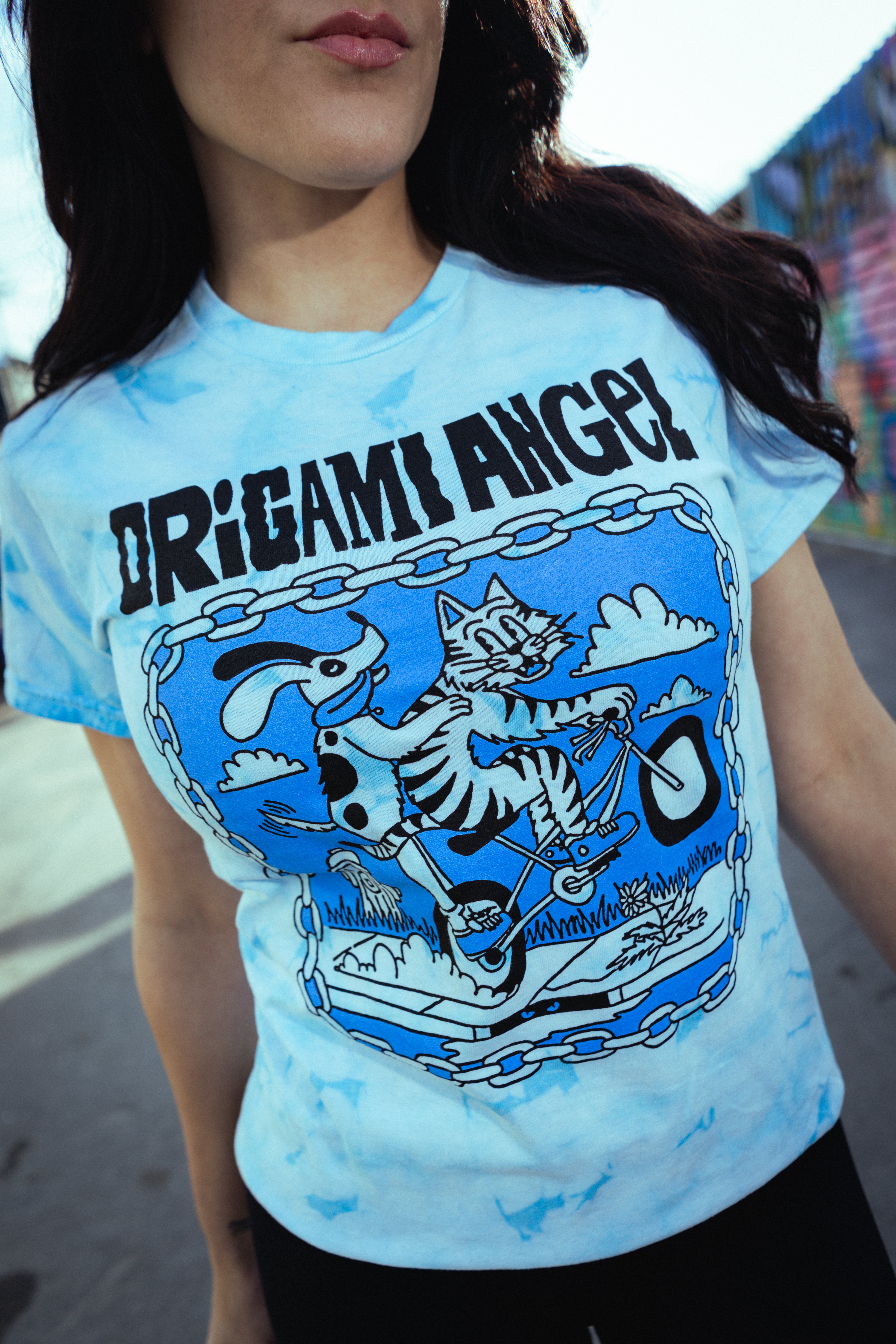 Bike Ride Tee – Origami Angel