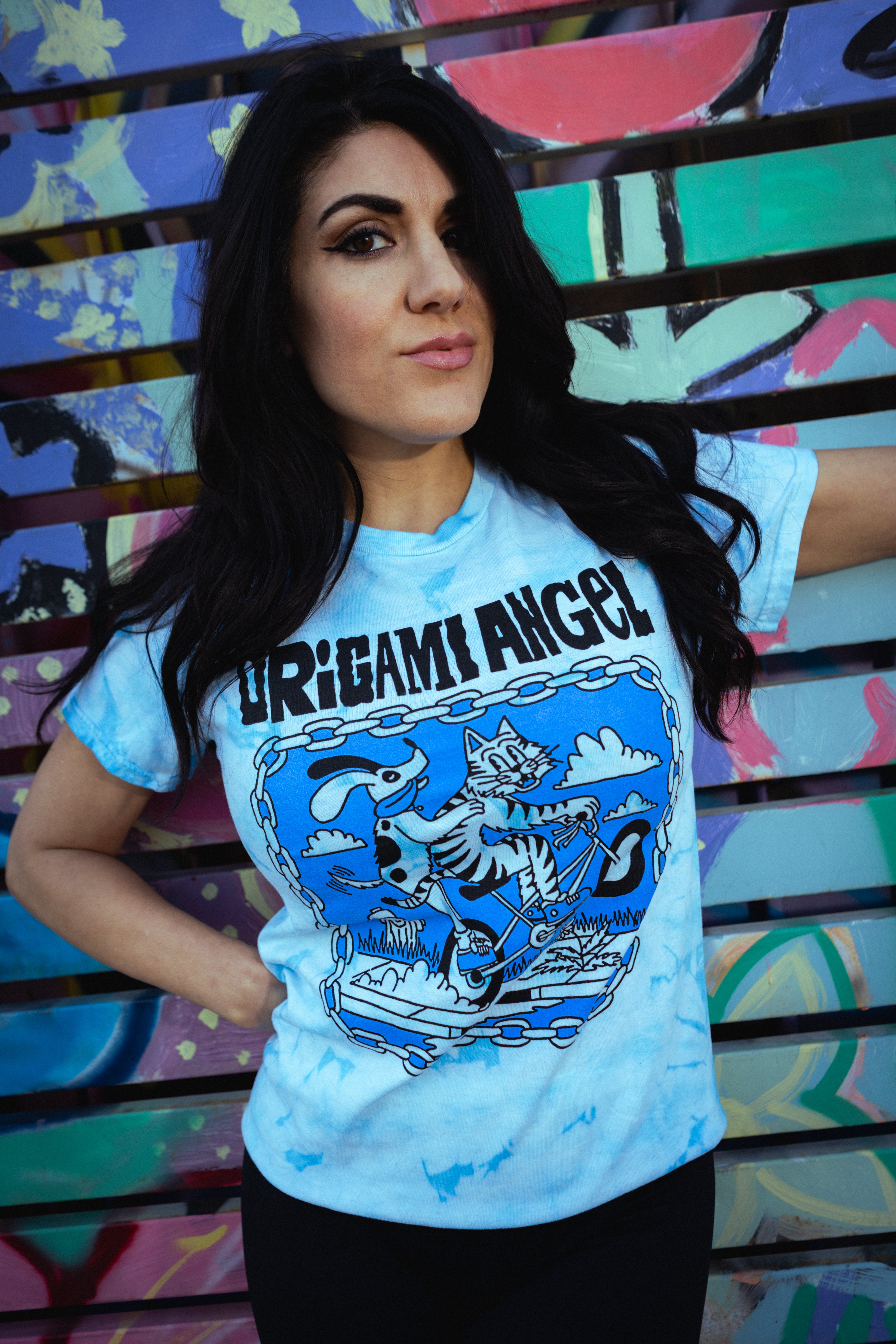 Bike Ride Tee – Origami Angel