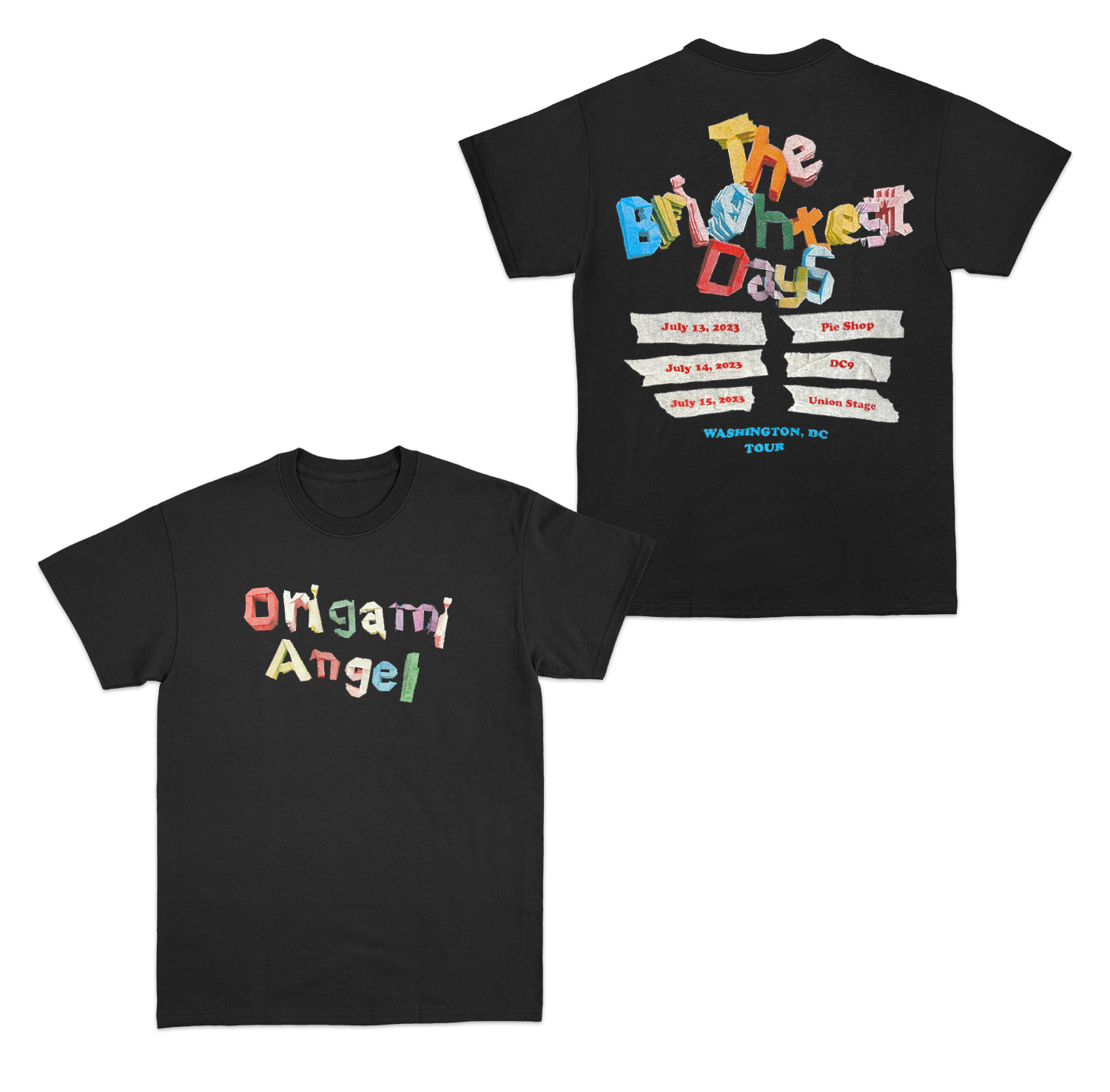 DC Tour Tee – Origami Angel