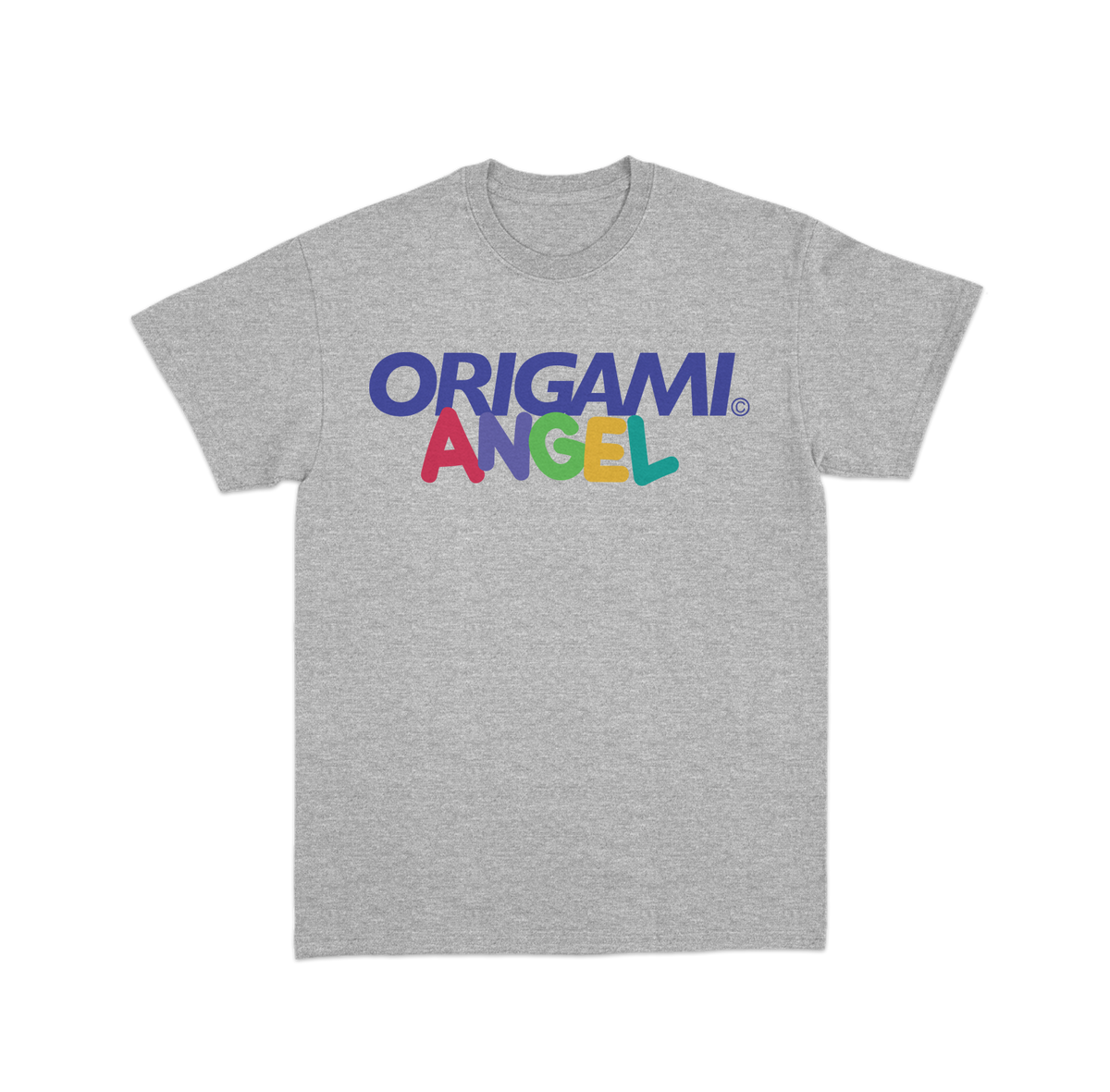 Console Grey T-shirt – Origami Angel